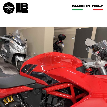 Adesivi laterali serbatoio Moto compatibili con Ducati Supersport 939 2017-2020