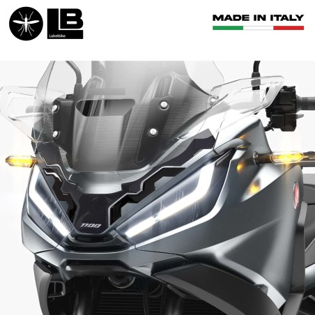 Adesivi muso frontale in resina 3D per moto compatibili con Honda Nt1100 2022-23