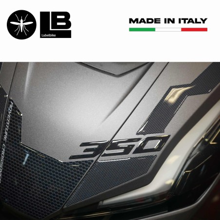Adesivi muso frontale in resina 3D per scooter compatibili con Honda ADV350 2022