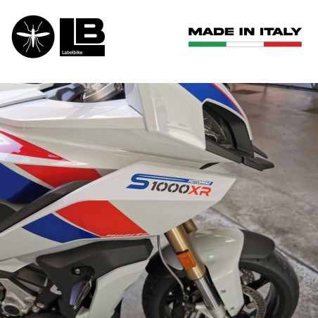Adesivi prespaziati compatibili con BMW S1000XR SPORT scritte adesive 18x4 cm