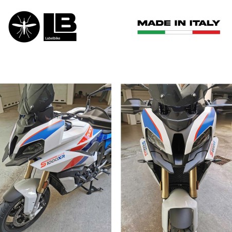 Adesivi prespaziati compatibili con BMW S1000XR SPORT scritte adesive 18x4 cm