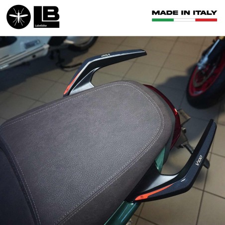 Adesivi protezione maniglie compatibili con Moto Guzzi V100 Mandello 2022 - 2023