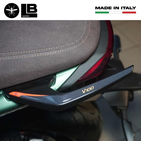 Adesivi protezione maniglie compatibili con Moto Guzzi V100 Mandello 2022 - 2023