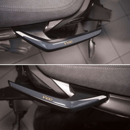 Adhesivos protectores de manillar compatibles con Moto Guzzi V100 Mandello Aviazione