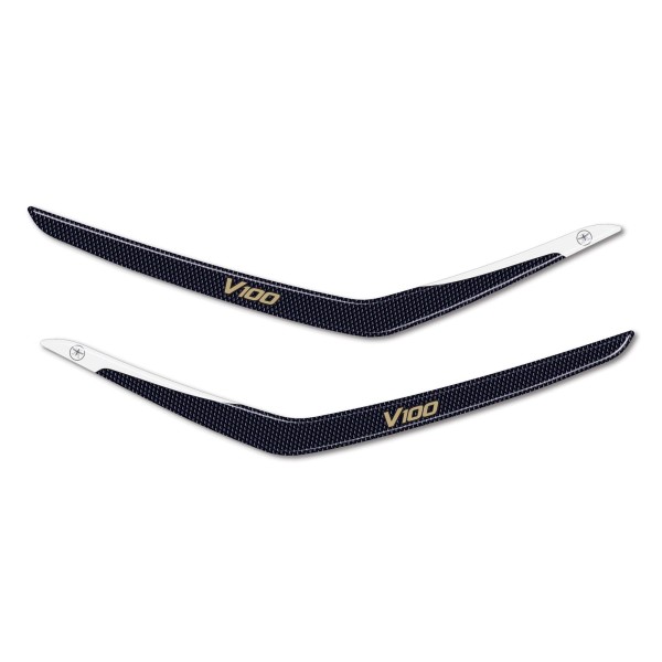 Handle protection stickers compatible with Moto Guzzi V100 Mandello Aviazione