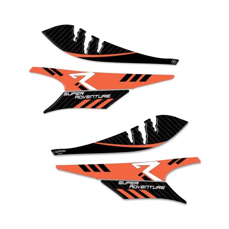 Handguard Protection Stickers Compatible with KTM 1290 Super Adventure-R 2016-20