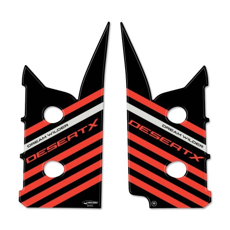 Adesivi Protezione parasteli parafango moto compatibili con Ducati DesertX 2023