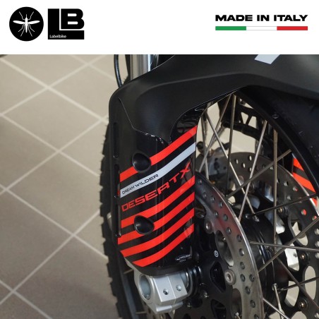 Adesivi Protezione parasteli parafango moto compatibili con Ducati DesertX 2023