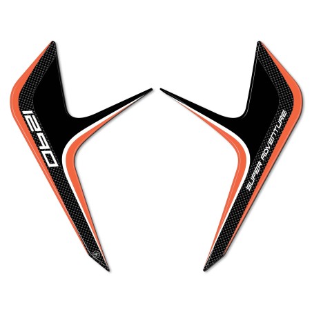 Adesivi Protezioni Frontali compatibili con KTM 1290 Super Adventure S 2017-2020