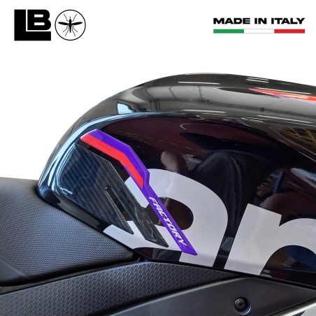 Adesivi Protezioni Laterali compatibili con Aprilia Tuono V4 RSV4 Factory 2023