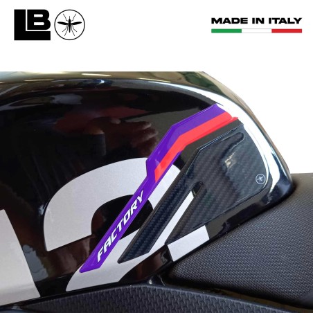 Pegatinas Protectores Laterales compatibles con Aprilia Tuono V4 RSV4 Factory 2023