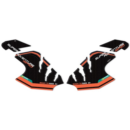 Adesivi Protezioni Laterali compatibili con KTM 1290 Super Adventure S-R 2021-22
