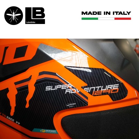 Adesivi Protezioni Laterali compatibili con KTM 1290 Super Adventure S-R 2021-22