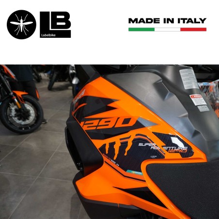 Adesivi Protezioni Laterali compatibili con KTM 1290 Super Adventure S-R 2021-22