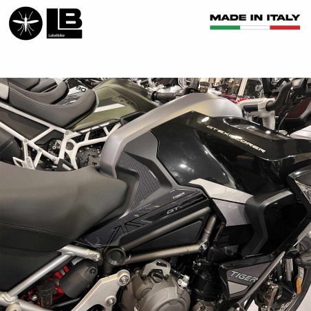 Adesivi Protezioni laterali compatibili con Triumph Tiger 1200 GT Explorer 2023