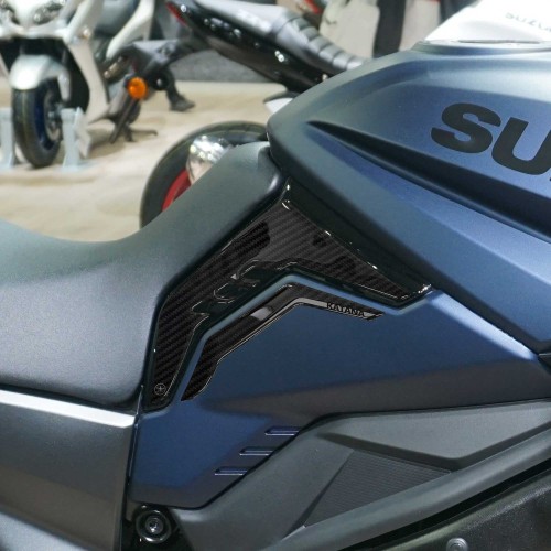 Adesivi Protezioni laterali moto compatibili con Suzuki Katana 2019-23 Grigio