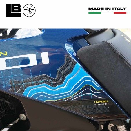 Adesivi Protezioni laterali serbatoio compatibili con Husqvarna Norden 901 2023