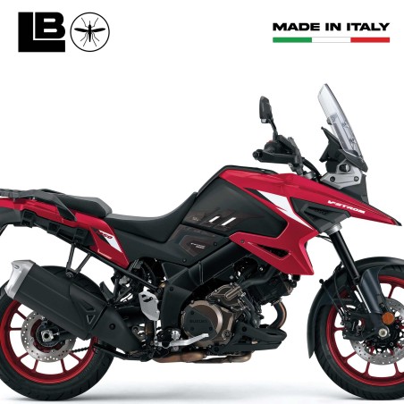 Adesivi protezioni laterali serbatoio moto compatibili con Suzuki V-Strom 1050
