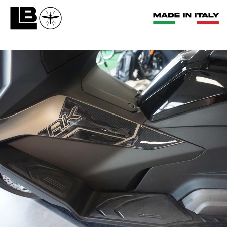 Adesivi Protezioni laterali tunnel scooter compatibili con Kymco Ak550 Premium