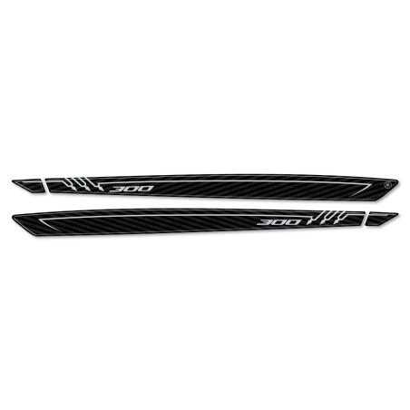 Adesivi Protezioni Maniglie Bauletto compatibili con Yamaha Tricity 300 2020-23