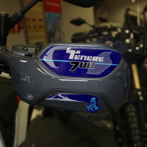 Adesivi Protezioni Paramani resina gel 3D compatibili con Yamaha Tenere 700 2023