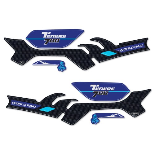 Pegatinas protectoras de guardamanos de gel de resina 3D compatibles con Yamaha Tenere 700 2023 2