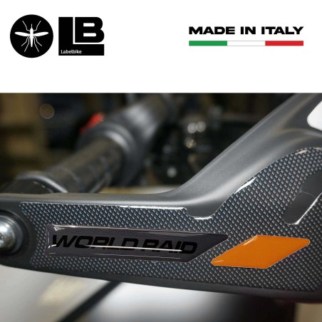 Adhesivos de protección paramanos de resina gel 3D compatibles con Yamaha Tenere 700 2023