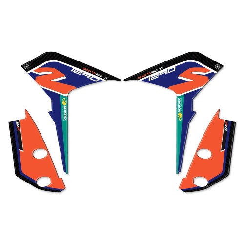 Seatpost Protector Stickers compatible with KTM 1290 Super Adventure R 2021-24 2
