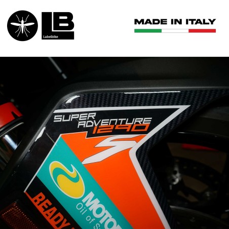Adesivi Protezioni Parasteli compatibili con KTM 1290 Super Adventure S 2021-22
