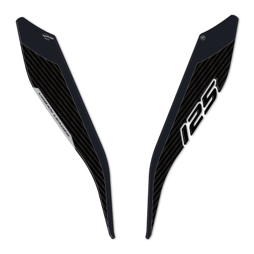 Pegatinas de resina 3D para la cara delantera del scooter compatible con Honda Forza 125 2022 2
