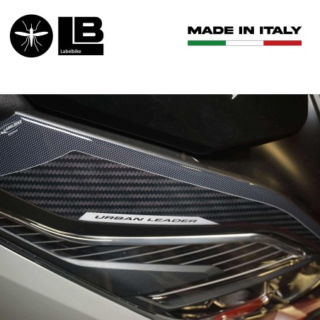 Adesivi resina 3D per muso frontale scooter compatibili con Honda Forza 350 2022