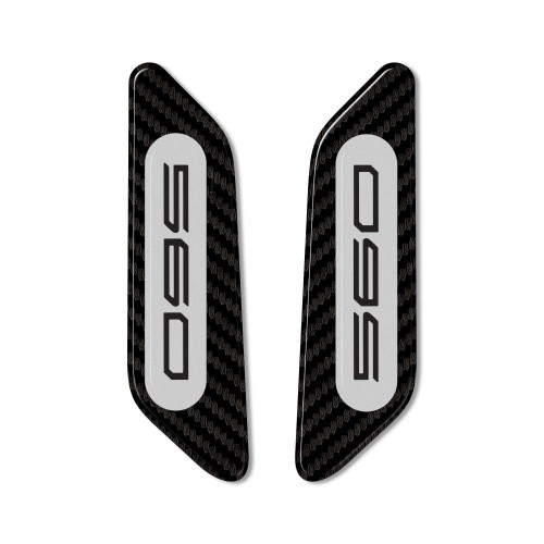 3D resin stickers for fairing mirror caps compatible with Yamaha Tmax 2022 2