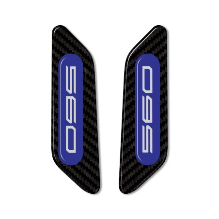 3D resin stickers for fairing mirror caps compatible with Yamaha Tmax 2022