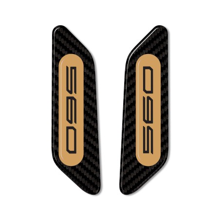 3D resin stickers for fairing mirror caps compatible with Yamaha Tmax 2022