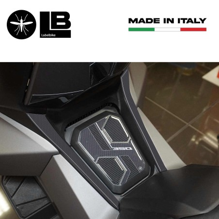 Adesivi resina 3D Protezioni pedana sportello compatibile con Honda ADV350 2022