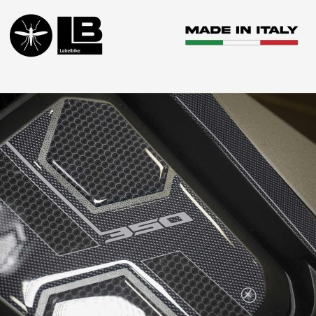 Pegatinas de resina 3D Protectores de estribo de puerta compatibles con Honda ADV350 2022