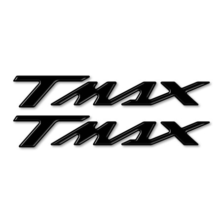 adesivi resina 3D Scritte tmax scooter compatibili con Yamaha T-Max 500-530-560