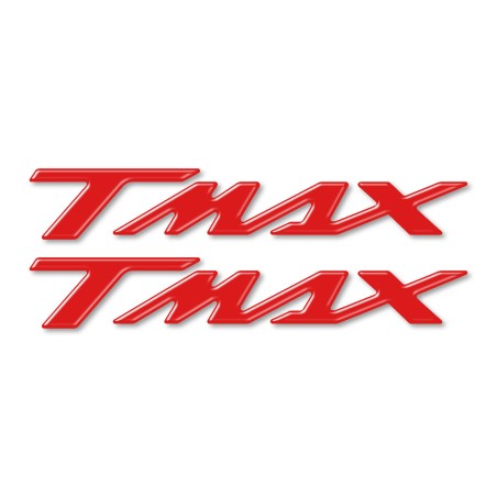 adesivi resina 3D Scritte tmax scooter compatibili con Yamaha T-Max 500-530-560