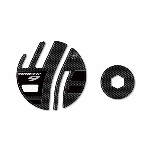 Pegatinas de gel de resina 3D Protectores de cárter de moto compatibles con Yamaha Tracer 9 GT 2