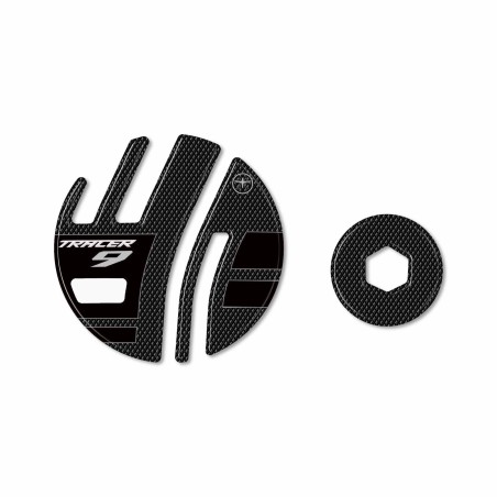 Adesivi resina gel 3D Protezioni carter moto compatibili con Yamaha Tracer 9 GT