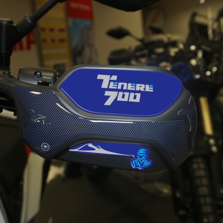Adesivi resina gel 3D Protezioni Paramani compatibili con Yamaha Tenere 700 2022