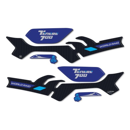 Pegatinas de gel de resina 3D Protectores de guardamanos 3D compatibles con Yamaha Tenere 700 2022