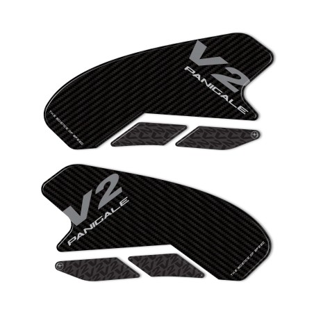 Pegatinas laterales de resina compatibles con Ducati Panigale V2 2020-2024
