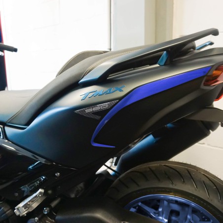 Adesivi resinati 3D paraspigoli codone scooter compatibili con Yamaha Tmax 2022-2024
