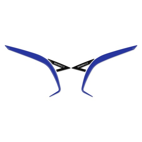 Adesivi resinati 3D paraspigoli codone scooter compatibili con Yamaha Tmax 2022-2024