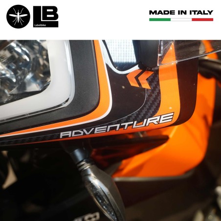 Pegatinas de Resina 3D Protectores Delanteros de Moto compatible con KTM 390 Adventure