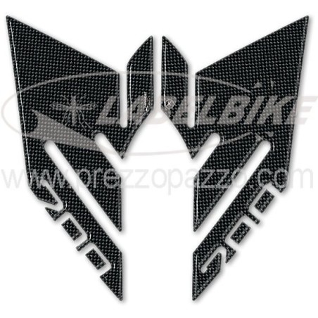 Resin-coated 3D SIDE PROTECTIONS compatible x scooter HONDA INTEGRA 700