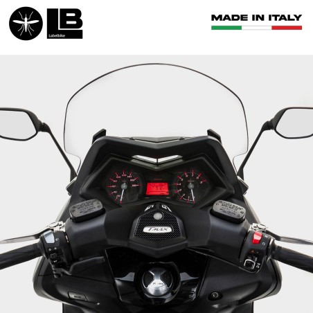 PEGATINAS/PEGATINAS 3D manillar TMAX 530 compatible para YAMAHA SCOOTER 2012-2016
