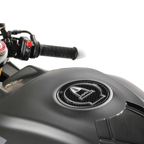 PEGATINAS/PEGATINAS TAPÓN COMBUSTIBLE CARBONO 3D compatibles para MOTOCICLETAS APRILIA DESDE 2007