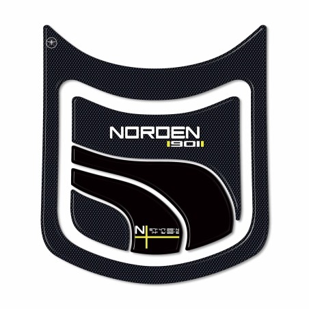 Adesivo 3D  Paraserbatoio moto compatibile con Husqvarna Norden 901